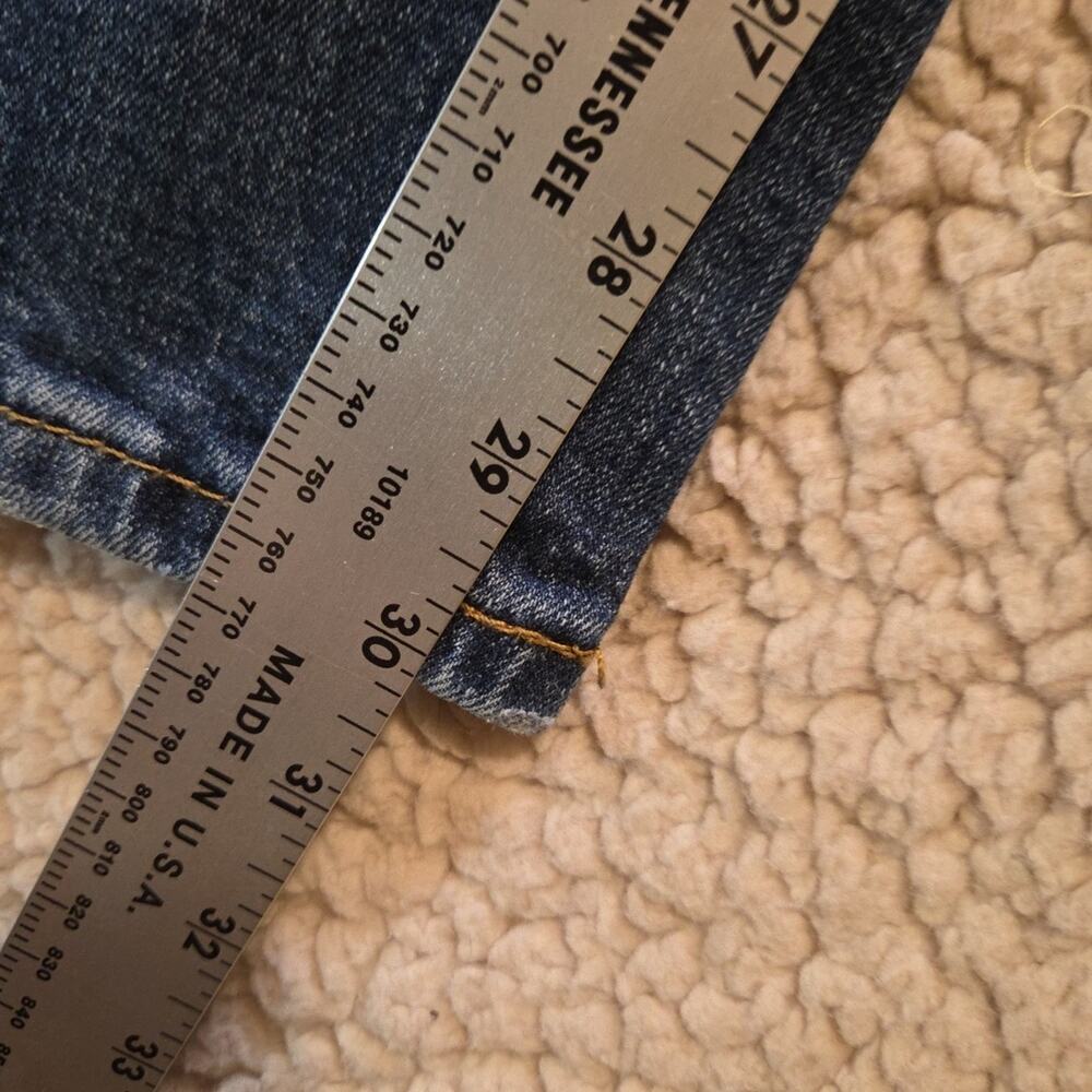 Levi 559 Jeans Mens Sz 36x32 (36x30) Grunge USA Biker Distressed Y2K Heavy Duty - Picture 7 of 10